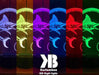 Fishing Marlin - 3D LED Night Light 7 Colours + Remote Control - Kustombox man cave