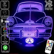 FJ Holden Classic 1953 until 1956 - 3D LED Night Light 7 Colours + Remote Control - Kustombox