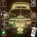 FJ Holden Classic 1953 until 1956 - 3D LED Night Light 7 Colours + Remote Control - Kustombox
