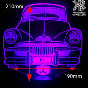 FJ Holden Classic 1953 until 1956 - 3D LED Night Light 7 Colours + Remote Control - Kustombox