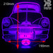 FJ Holden Classic 1953 until 1956 - 3D LED Night Light 7 Colours + Remote Control - Kustombox