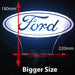 Ford Car Motor Group Logo - 3D LED Night Light 7 Colours + Remote Control - Kustombox