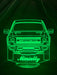 Ford Raptor Personalised Name - 3D LED Night Light 7 Colours + Remote Control - Kustombox