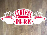 Friends TV Show Mounted Wall Plaque Acrylic Collectors Item - KustomboxWall PlaqueKustomboxRed On White
