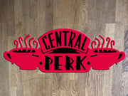 Friends TV Show Mounted Wall Plaque Acrylic Collectors Item - KustomboxWall PlaqueKustomboxRed On White