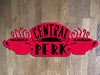 Friends TV Show Mounted Wall Plaque Acrylic Collectors Item - KustomboxWall PlaqueKustomboxRed On White