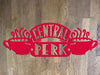 Friends TV Show Mounted Wall Plaque Acrylic Collectors Item - KustomboxWall PlaqueKustomboxRed On White