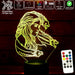Game of Thrones Daenerys Targaryen - 3D LED Night Light 7 Colours + Remote Control - Kustombox