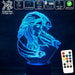 Game of Thrones Daenerys Targaryen - 3D LED Night Light 7 Colours + Remote Control - Kustombox
