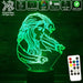 Game of Thrones Daenerys Targaryen - 3D LED Night Light 7 Colours + Remote Control - Kustombox