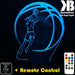 GIRL BASKETBALL PLAYER LED Night Light 7 Colours + Remote Control - Kustombox NBA