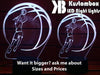 GIRL BASKETBALL PLAYER LED Night Light 7 Colours + Remote Control - Kustombox NBA