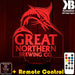 Great Northern Beer - LED Night Light 7 Colours + Remote Control - Kustombox