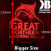 Great Northern Beer - LED Night Light 7 Colours + Remote Control - Kustombox