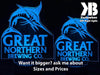 Great Northern Beer - LED Night Light 7 Colours + Remote Control - Kustombox