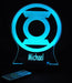 Green Lantern Logo Personalised Name - 3D LED Night Light 7 Colours + Remote Control - Kustombox