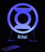 Green Lantern Logo Personalised Name - 3D LED Night Light 7 Colours + Remote Control - Kustombox