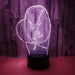 Gymnastics Ribbon - LED Night Light 7 Colours + Remote Control - Kustombox
