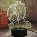 Hange Zoë Attack of Titans - 3D LED Night Light 7 Colours + Remote Control - Kustombox