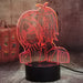 Hange Zoë Attack of Titans - 3D LED Night Light 7 Colours + Remote Control - Kustombox