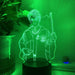 Harry Potter Figure - LED Night Light 7 Colours + Remote Control - Kustombox