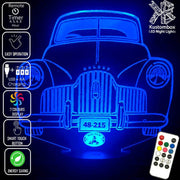 Holden FX Holden 48-215 / 1948 to 1953-acrylic LED night light with colour-changing modes and smooth engraved detailing.