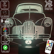 Holden FX Holden 48-215 / 1948 to 1953- 3D LED Night Light 7 Colours + Remote Control - Kustombox
