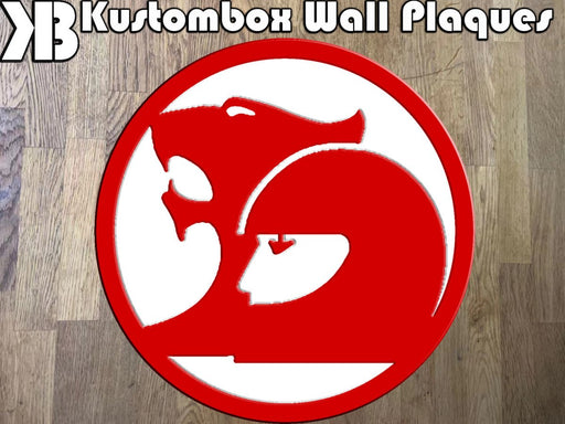 Holden HSV Racing Logo Older Style Wall Plaque Acrylic Collectors Item - KustomboxWall PlaqueKustomboxRed On White