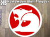 Holden HSV Racing Logo Older Style Wall Plaque Acrylic Collectors Item - KustomboxWall PlaqueKustomboxWhite on Red