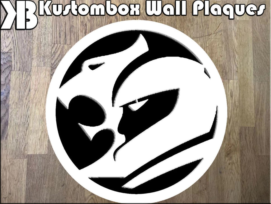 Holden HSV Racing Logo Wall Plaque Acrylic Collectors Item - KustomboxWall PlaqueKustomboxWhite on Black
