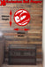 Holden HSV Racing Logo Wall Plaque Acrylic Collectors Item - KustomboxWall PlaqueKustomboxWhite on Red