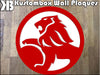 Holden Logo Wall Plaque Acrylic Collectors Item - KustomboxWall PlaqueKustomboxRed On White