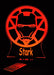 Iron Man Avengers Personalised Name Light - 3D LED Night Light 7 Colours + Remote Control - Kustombox