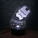 Iron Man Half body Avengers Tony Stark- 3D LED Night Light 7 Colours + Remote Control - Kustombox