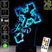 Jesus Christ Cross - 3D LED Night Light 7 Colours + Remote Control - Kustombox