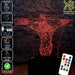 Jesus Christ on the Cross - 3D LED Night Light 7 Colours + Remote Control - Kustombox