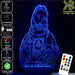 Jesus Christ Religious Statue - 3D LED Night Light 7 Colours + Remote Control - Kustombox