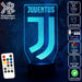 JUVENTUS FOOTBALL Club LED Night Light 7 Colours + Remote Control - Kustombox