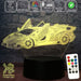 Lamborghini Sports Car 3D - LED Night Light 7 Colours + Remote Control - Kustombox