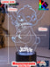 Lilo & Sitch Personalised Name 3d LED Night Light lamp for Children - KustomboxDisneyKustomboxLarge SizeYes