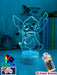 Lilo & Sitch & Scrump Personalised Name 3d LED Night Light lamp for Children - KustomboxDisneyKustomboxStandard Size
