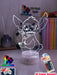 Lilo & Sitch & Scrump Personalised Name 3d LED Night Light lamp for Children - KustomboxDisneyKustomboxStandard Size