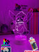 Lilo & Sitch & Scrump Personalised Name 3d LED Night Light lamp for Children - KustomboxDisneyKustomboxStandard Size