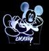 Mickey Mouse Personalised Name - 3D LED Night Light 7 Colours + Remote Control - Kustombox disney