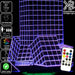 Minecraft Creeper - 3D LED Night Light 7 Colours + Remote Control - Kustombox GAMER