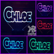 My Little Pony Font Personalised Name 3D LED Night Light 7 Colours + Remote Control - Kustombox