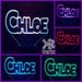 My Little Pony Font Personalised Name 3D LED Night Light 7 Colours + Remote Control - Kustombox