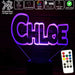 My Little Pony Font Personalised Name 3D LED Night Light 7 Colours + Remote Control - Kustombox