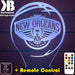 NEW ORLEANS PELICANS NBA BASKETBALL LED Night Light 7 Colours + Remote Control - Kustombox