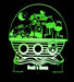 Noahs Ark Animals Personalised Name - 3D LED Night Light 7 Colours + Remote Control - Kustombox